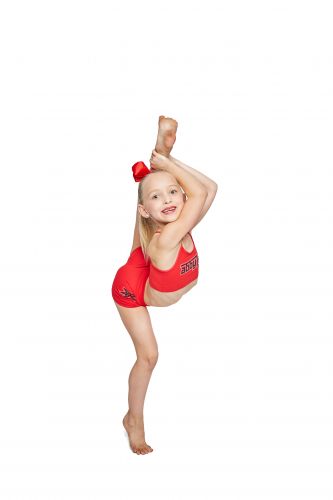 ALDC-Red Star Booty Dance Shorts