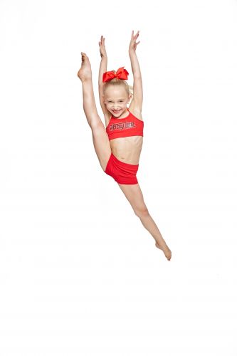 ALDC-Red Star Booty Dance Shorts