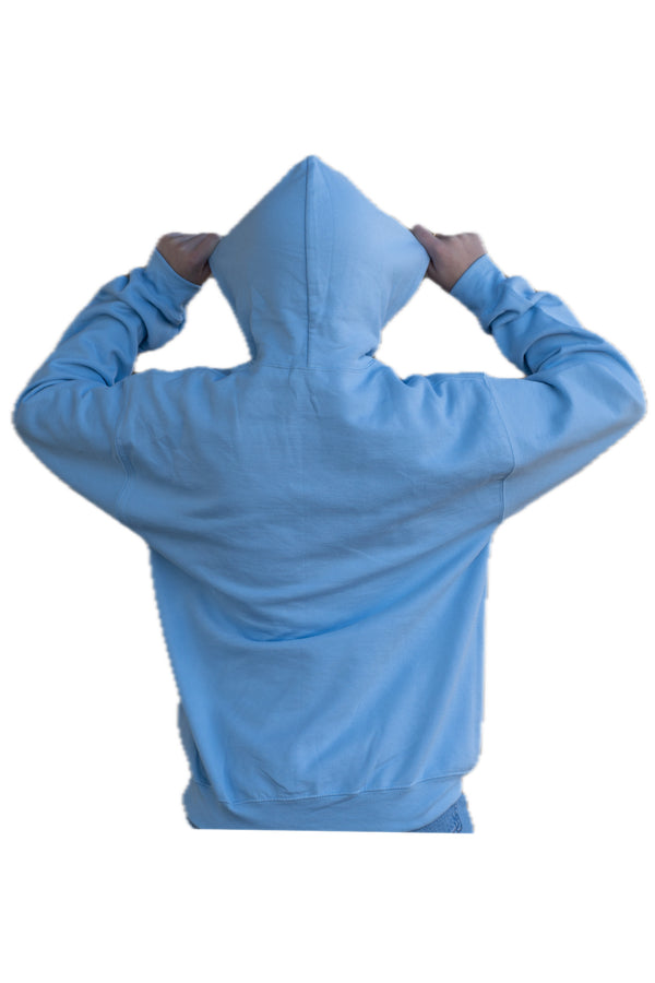 ALDC WORLDWIDE - COOL BLUE RHINESTONE HOODIE