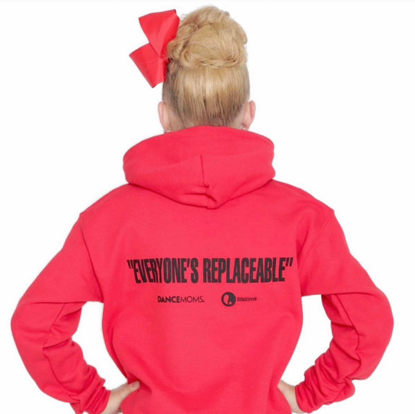 ALDC WORLDWIDE - FIRE RED HOODIE