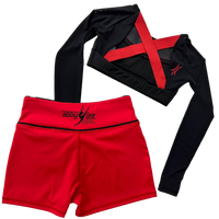 ALDC WORLDWIDE SASSY SHORTS & TOP SET